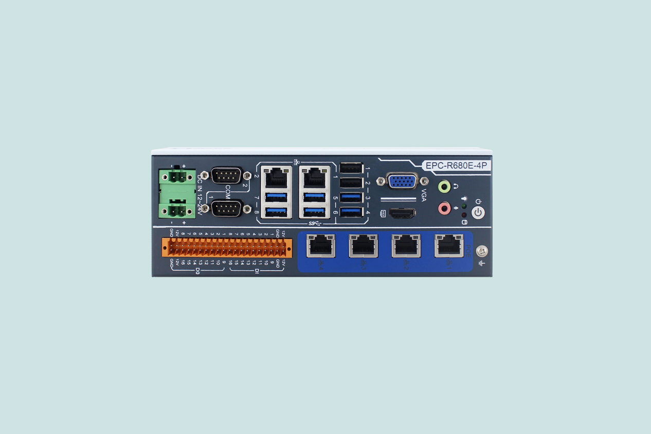 新品發布|支持Intel?12th/13th/14th處理器的機器視覺控制器EPC-R680E-4P