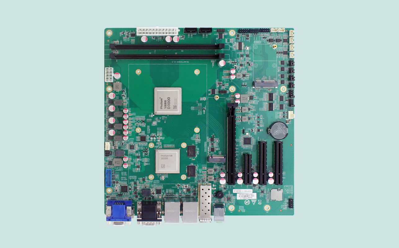 新品發布|搭載飛騰D3000+X100的Micro-ATX工業主板